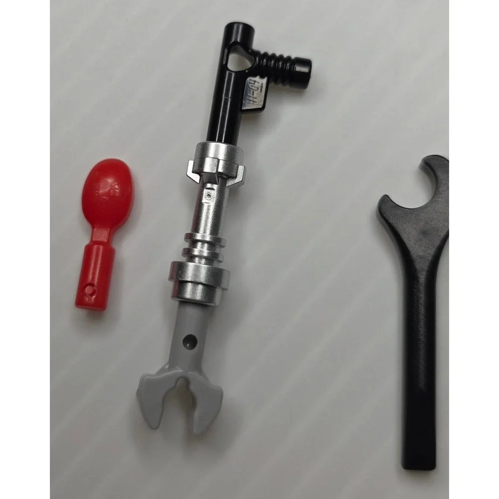 LEGO Minifigure Tool & Accessory Lot Wrenches Fish Red Spoon Mixed Parts